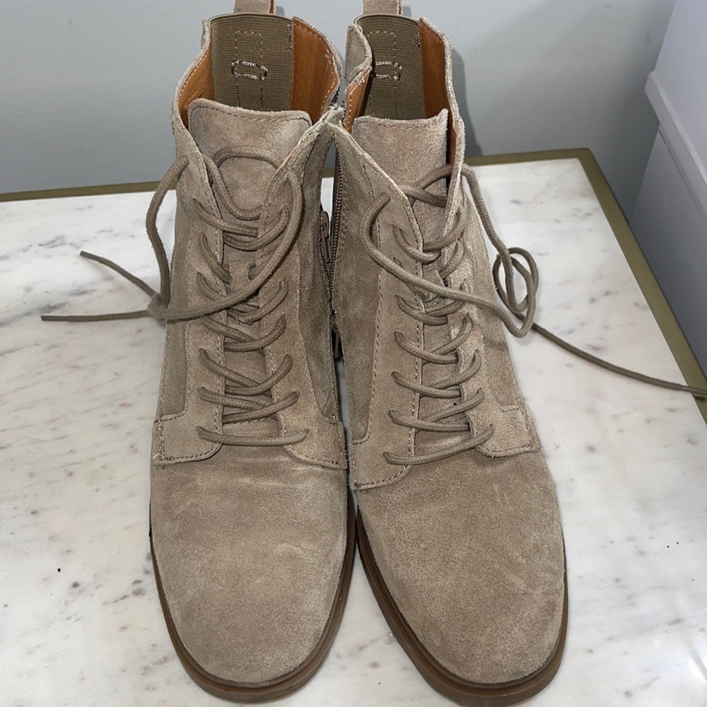 Lucky brand heel boots